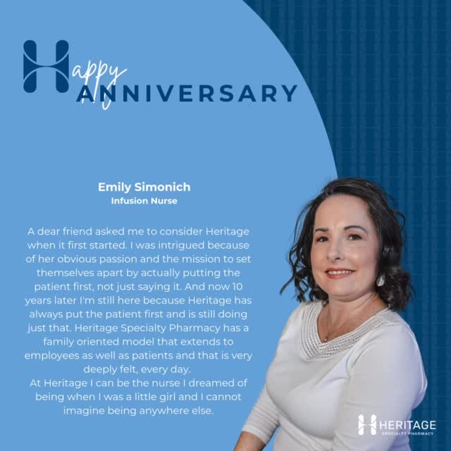 Happy 10-year anniversary, Emily Simonich! 🎉💙
 
We’re so grateful for the heart, dedication and impact you bring to HSP every single day. Here’s to an incredible decade of making a difference and many more ahead!