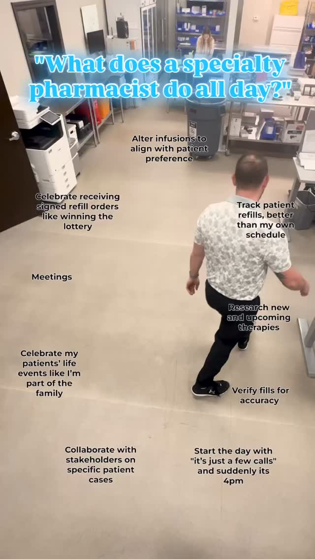 POV: Specialty pharmacy is basically organized chaos with a license.