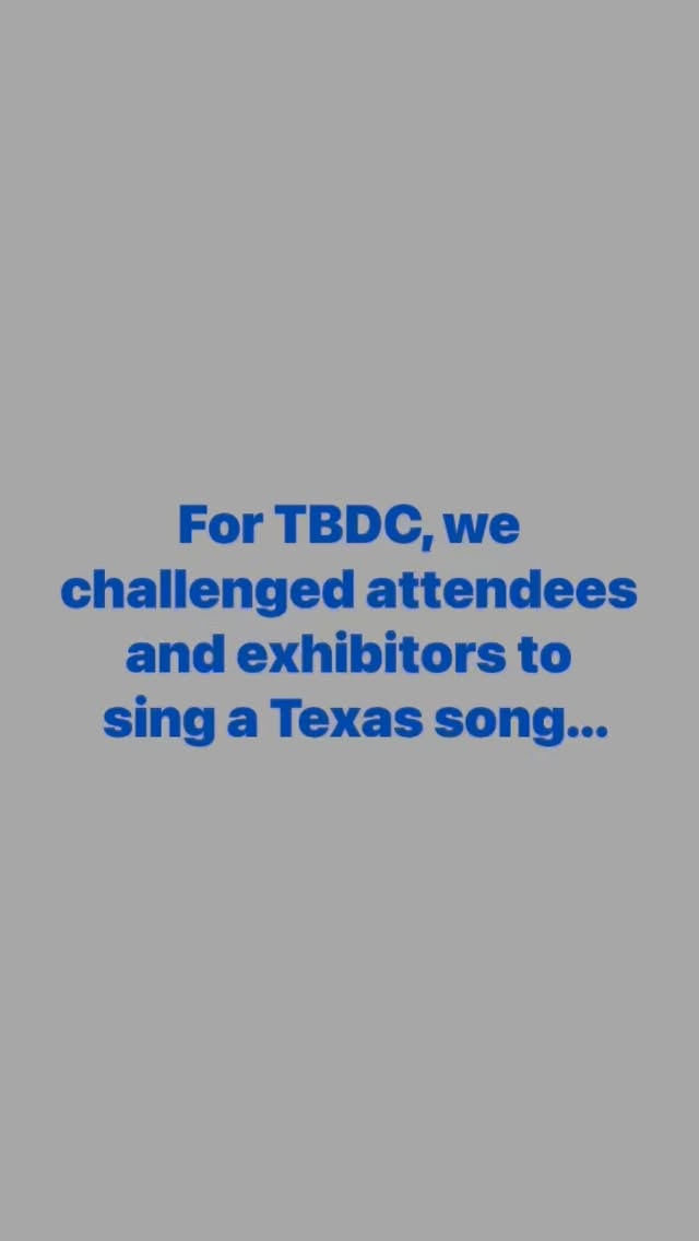 Choosin' Texas for 2026 TBDC 🤠